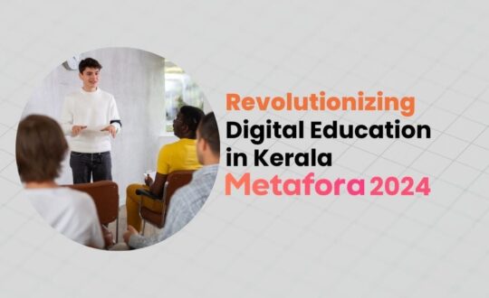 Students learning digital marketing and data science at Metafora Digital Learning in Kerala