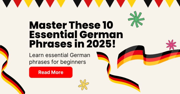 Learn essential German phrases for beginners in 2025