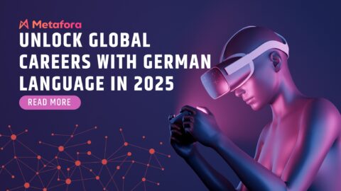 Young Indian professional learning German to explore global job opportunities in 2025